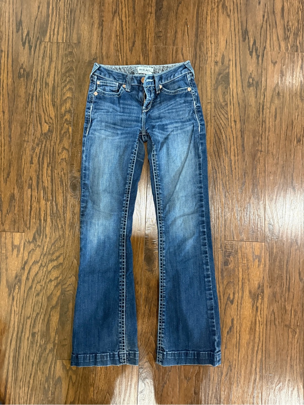 Ariat Kids Medium Wash Blue Denim Jeans